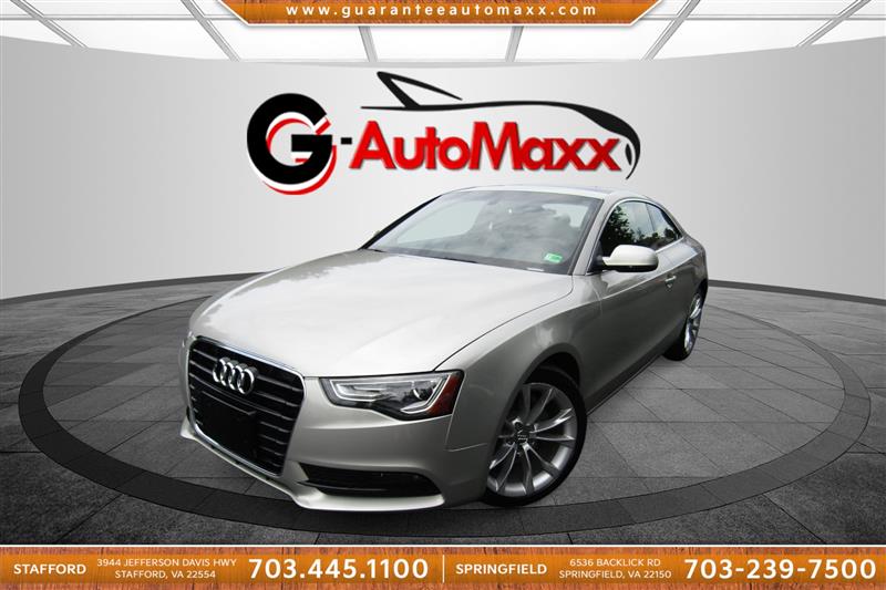Cuvee Silver Metallic 2013 Audi A5 2.0T quattro Premium Coupe AWD Coupe All-Wheel Drive Automatic