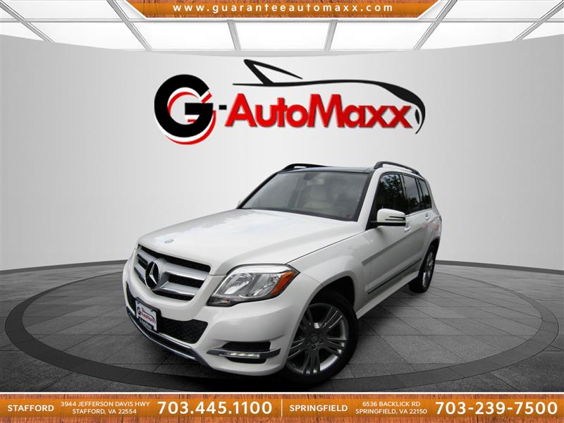 Polar White 2014 Mercedes-Benz GLK SUV / Crossover Rear-Wheel Drive Automatic