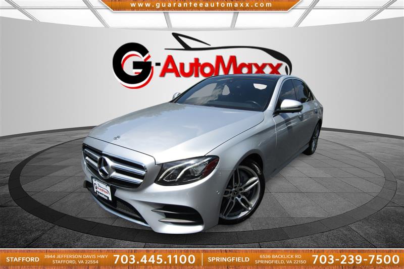 Iridium Silver Metallic 2019 Mercedes-Benz E-Class Sedan All-Wheel Drive Automatic
