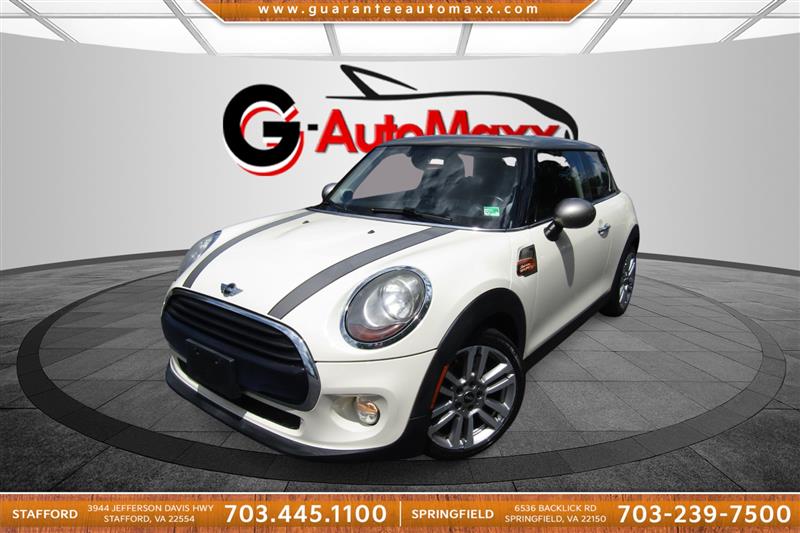 White Silver Metallic 2017 MINI Cooper Hatchback Front-Wheel Drive Automatic