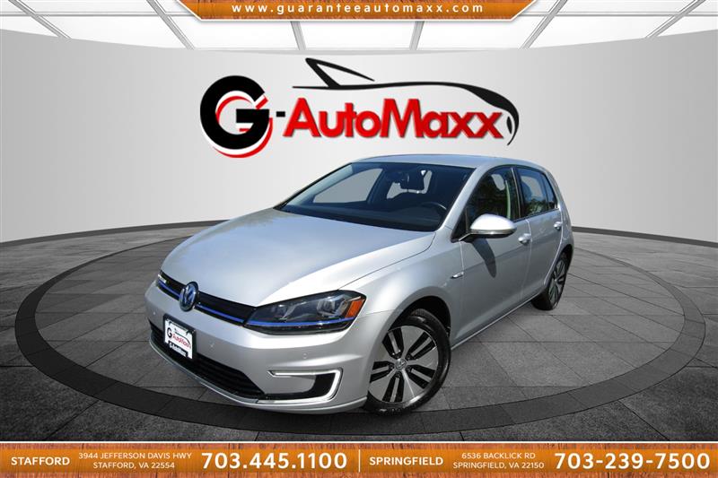Reflex Silver Metallic 2016 Volkswagen e-Golf SEL Premium Hatchback Front-Wheel Drive Automatic
