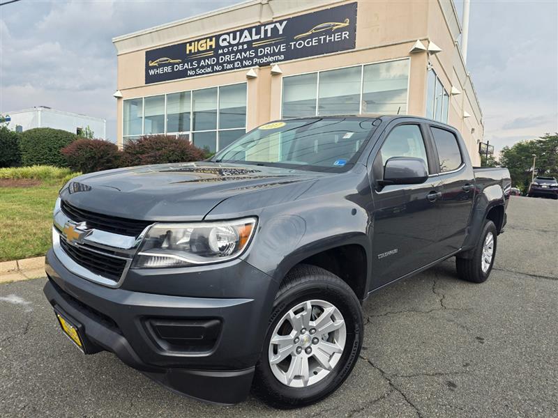 Cyber Gray Metallic 2017 Chevrolet Colorado Pickup Truck Four-Wheel Drive Automatic