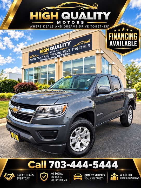 Cyber Gray Metallic 2017 Chevrolet Colorado Pickup Truck Four-Wheel Drive Automatic