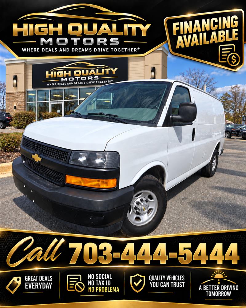 2020 CHEVROLET EXPRESS CARGO VAN 3500
