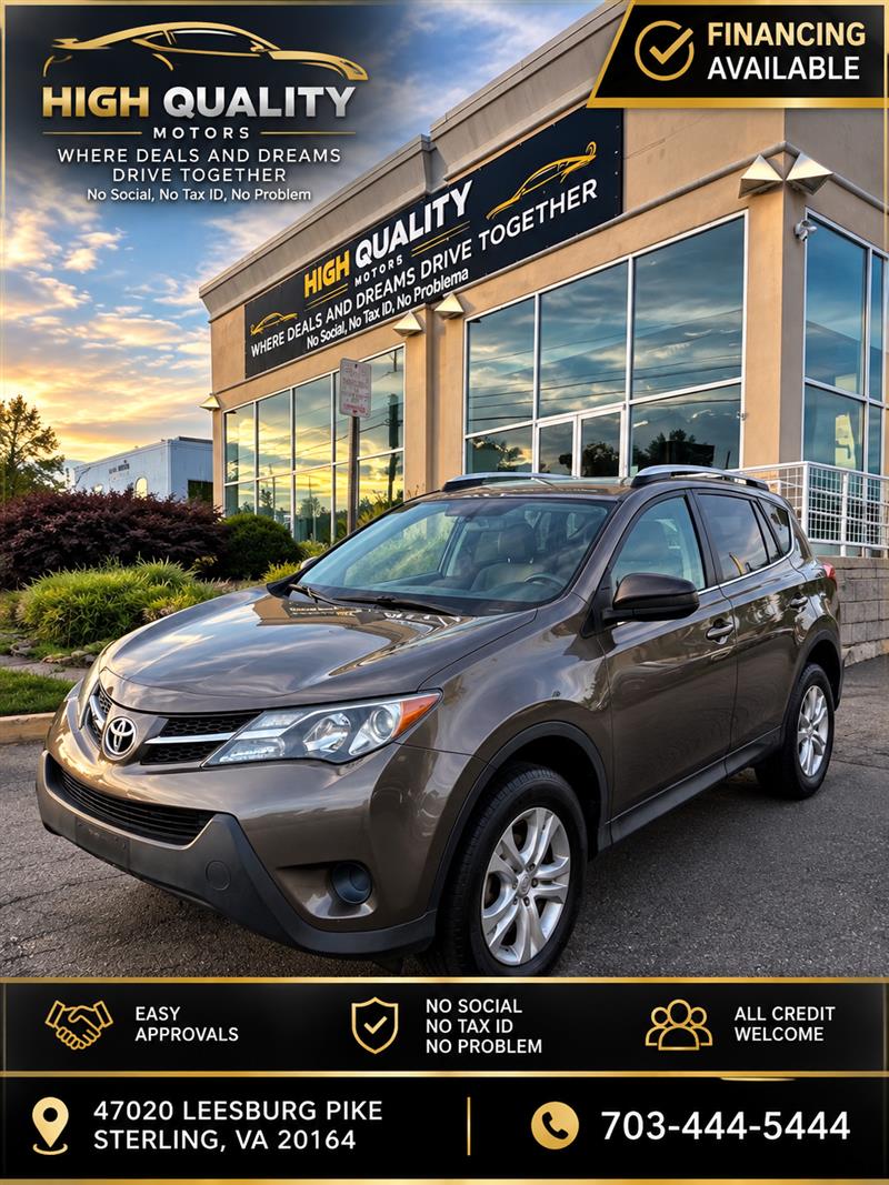 2013 TOYOTA RAV4 LE