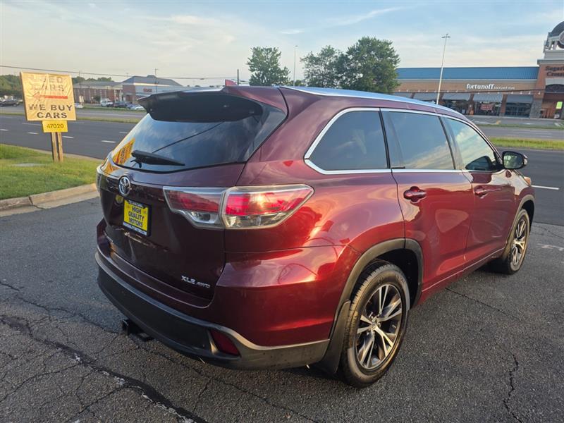 2016 TOYOTA HIGHLANDER XLE