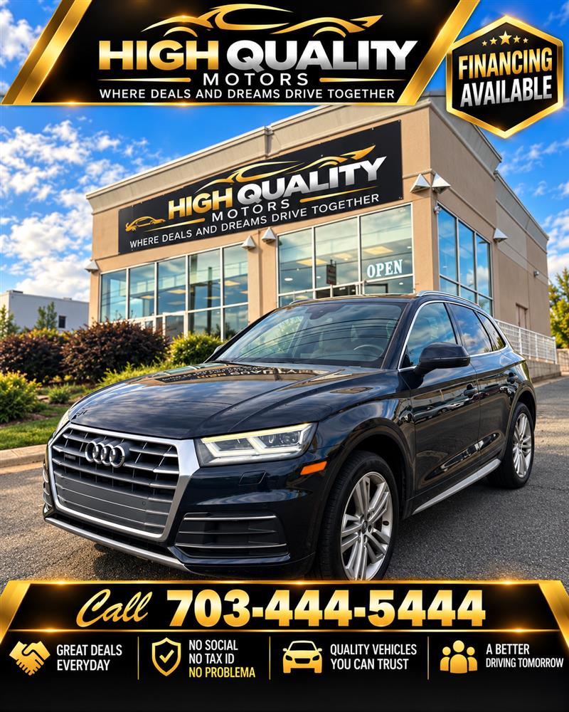 Navarra Blue Metallic 2019 Audi Q5 SUV / Crossover All-Wheel Drive Automatic