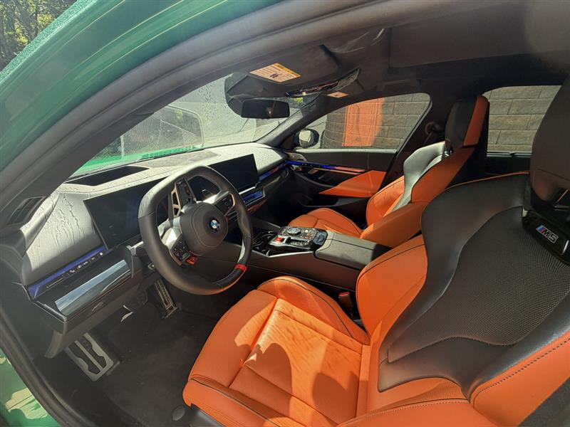 2026 BMW M5 Isle Of Man Green Exterior (Kyalami Orange Interior)