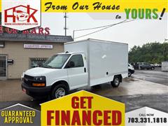 2024 CHEVROLET EXPRESS COMMERCIAL CUTAWAY 3500 BOX TRUCK