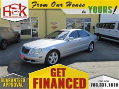 2005 MERCEDES-BENZ S-CLASS 4.3L