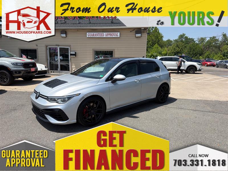 Silver 2022 Volkswagen Golf GTI Hatchback Front-Wheel Drive Manual