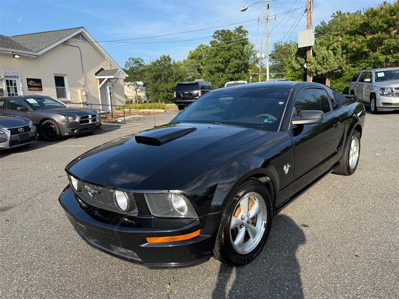 Black 2009 Ford Mustang Coupe Rear-Wheel Drive Automatic