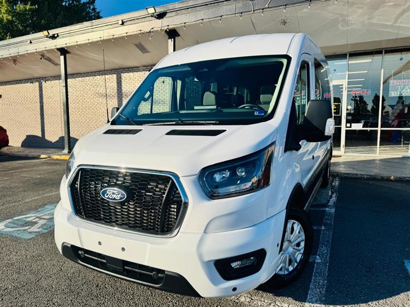 White 2026 Ford Transit Passenger Van Rear-Wheel Drive Automatic