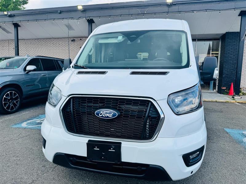 White 2026 Ford Transit Passenger Van Rear-Wheel Drive Automatic