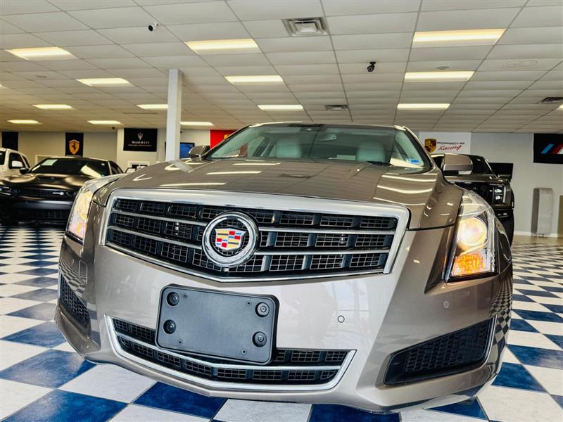 Brown (Tan) 2014 Cadillac ATS 2.0T Luxury RWD Sedan Rear-Wheel Drive