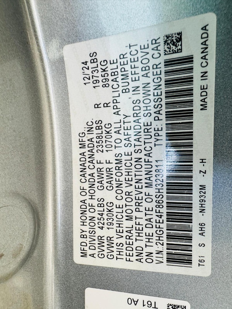 2025 Honda Civic Sport - Photo 28