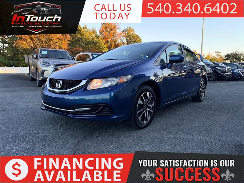 2015 HONDA CIVIC EX SEDAN W/ SUNROOF