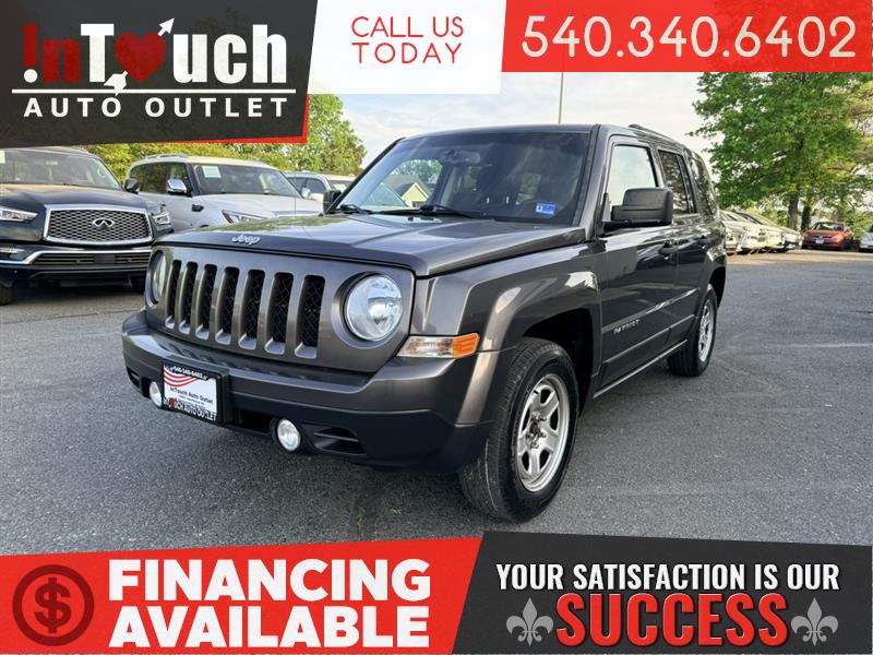 Gray 2016 Jeep Patriot Sport SUV / Crossover Front-Wheel Drive 5-Speed Manual