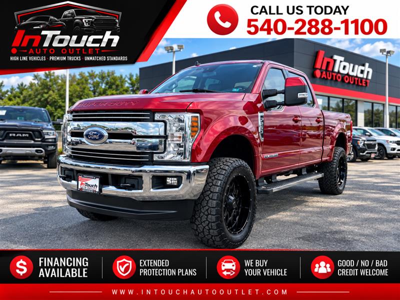 2019 FORD SUPER DUTY F-250 SRW LARIAT CREW CAB 4WD W/VALUE PACKAGE