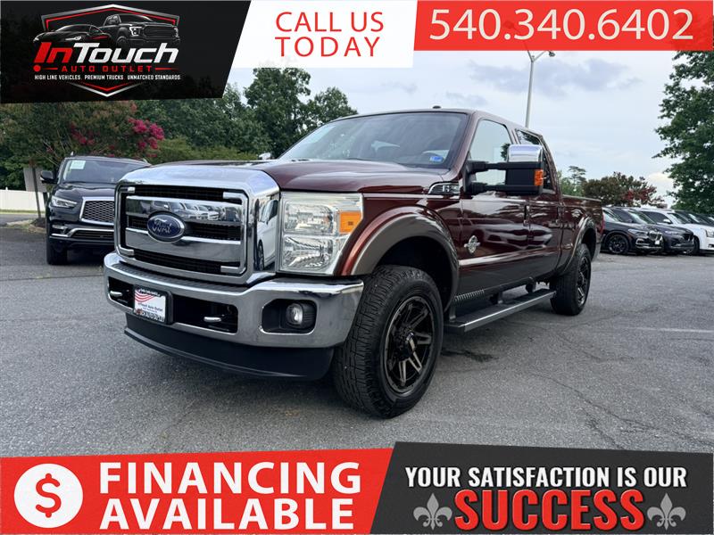 2015 FORD SUPER DUTY F-250 SRW LARIAT CREW CAB 4WD W/ULTIMATE PACKAGE & MOONROOF