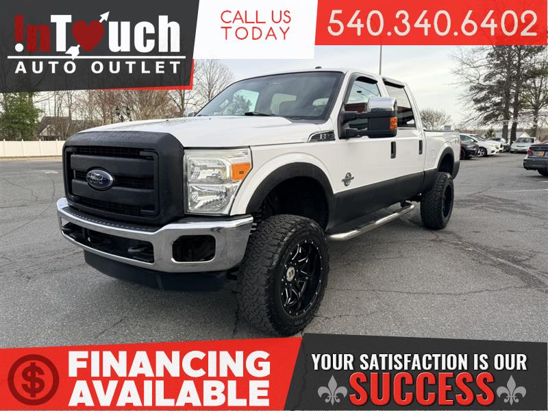 2012 FORD SUPER DUTY F-350 SRW XLT CREW CAB 4WD W/6.7L DIESEL ENGINE