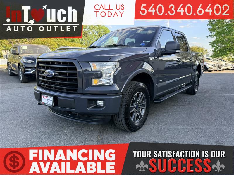 2016 FORD F-150 XLT CREW CAB 4WD W/NAVIGATION SYSTEM & MOONROOF