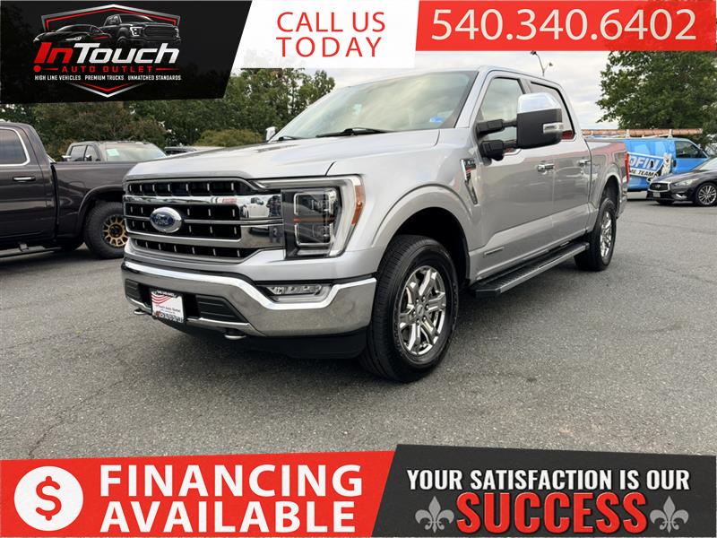 2021 FORD F-150 LARIAT CREW CAB 4WD W/ NAVIGATION SYSTEM & MOONROOF
