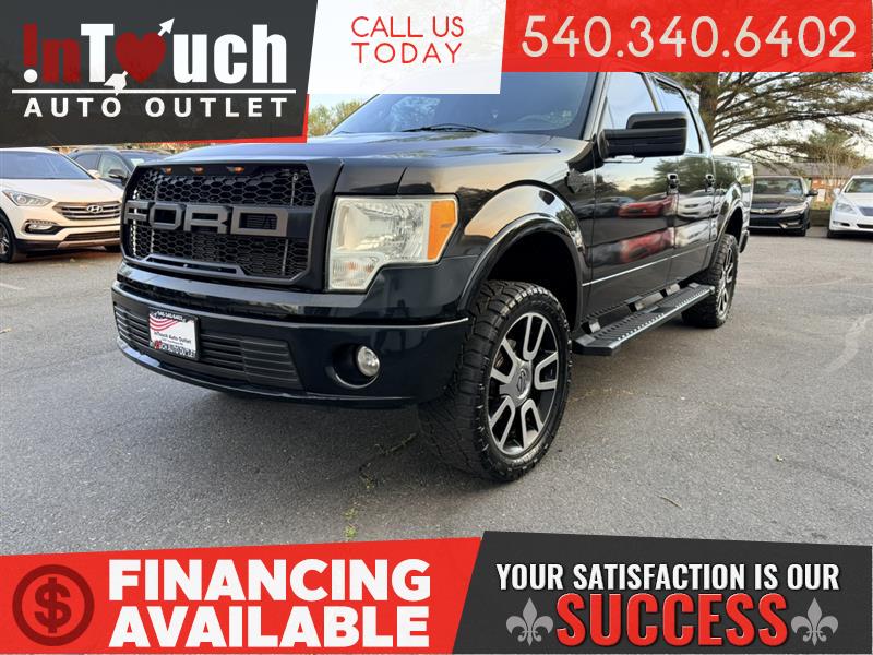 2010 FORD F-150 HARLEY DAVIDSON LARIAT CREW CAB 4WD W/NAVIGATION & MOONROOF