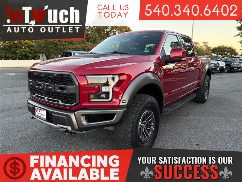 2019 FORD F-150 RAPTOR CREW CAB 4WD w/NAVIGATION & MOONROOF