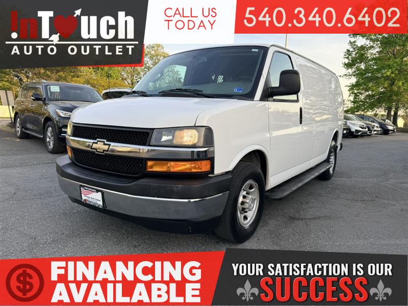 White 2018 Chevrolet Express Cargo 2500 RWD Van Rear-Wheel Drive 6-Speed Automatic
