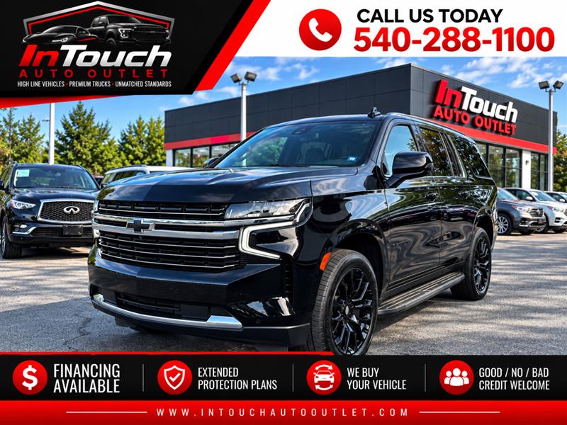 2022 CHEVROLET SUBURBAN LT 4WD W/SIGNATURE PACKAGE & MOONROOF