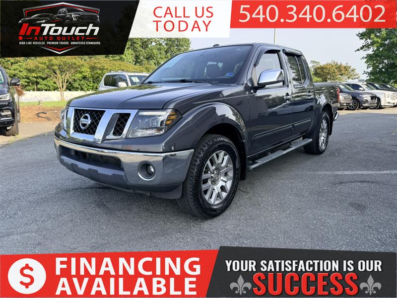 Gray 2013 Nissan Frontier Pickup Truck Four-Wheel Drive Automatic