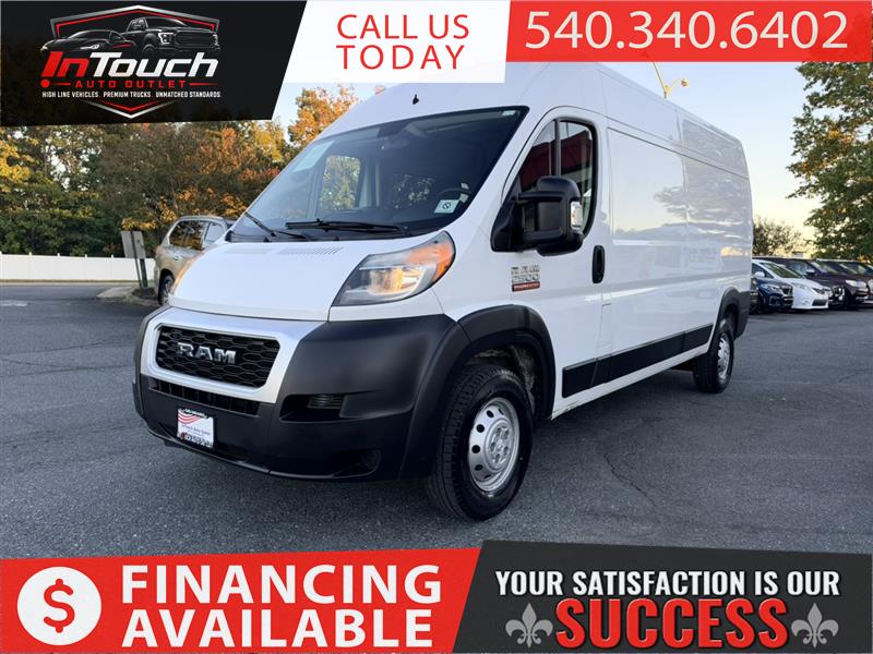  2020 RAM ProMaster 2500 159 High Roof Cargo Van FWD   
