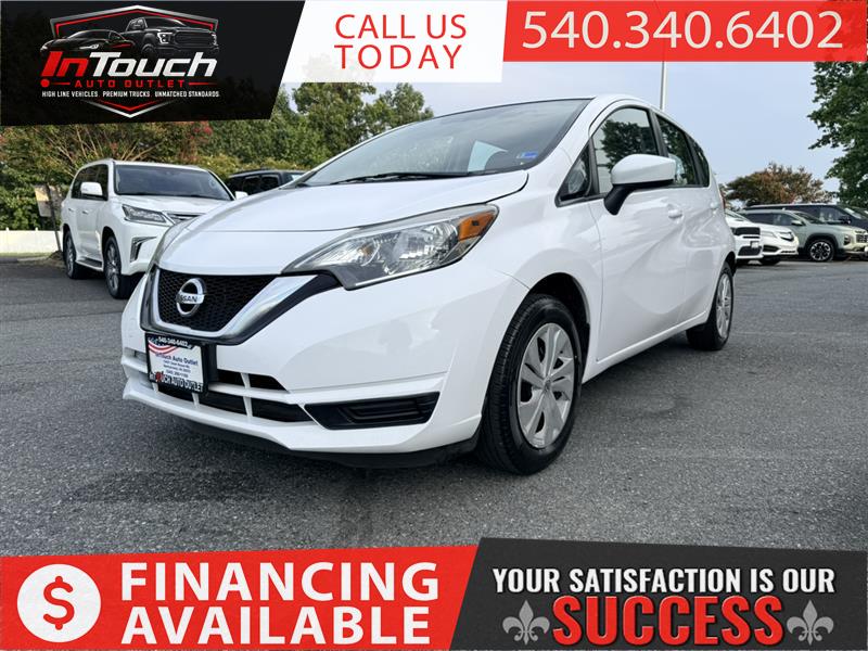 White 2017 Nissan Versa Note Hatchback Front-Wheel Drive Automatic