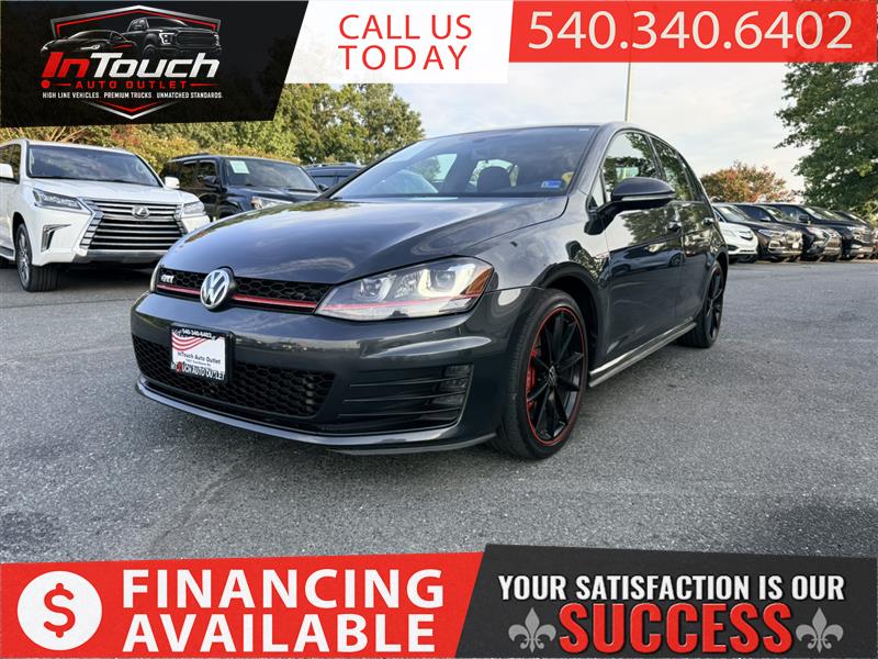 2017 VOLKSWAGEN GOLF GTI SE HATCHBACK 4DOOR