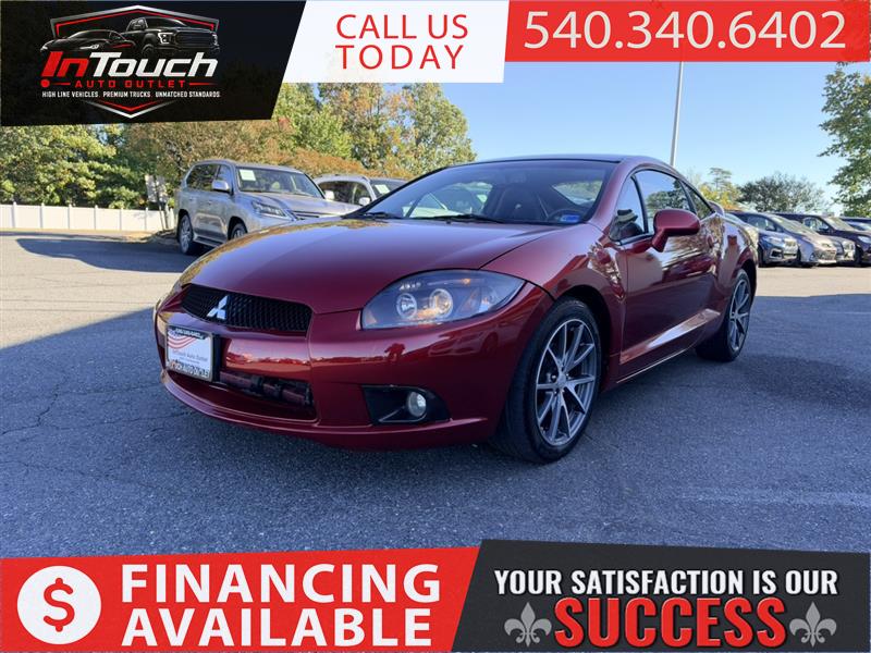 Red 2011 Mitsubishi Eclipse Coupe Front-Wheel Drive Automatic