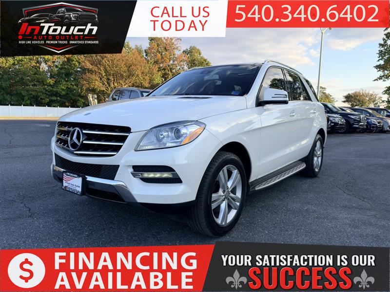 White 2015 Mercedes-Benz M-Class SUV / Crossover All-Wheel Drive Automatic