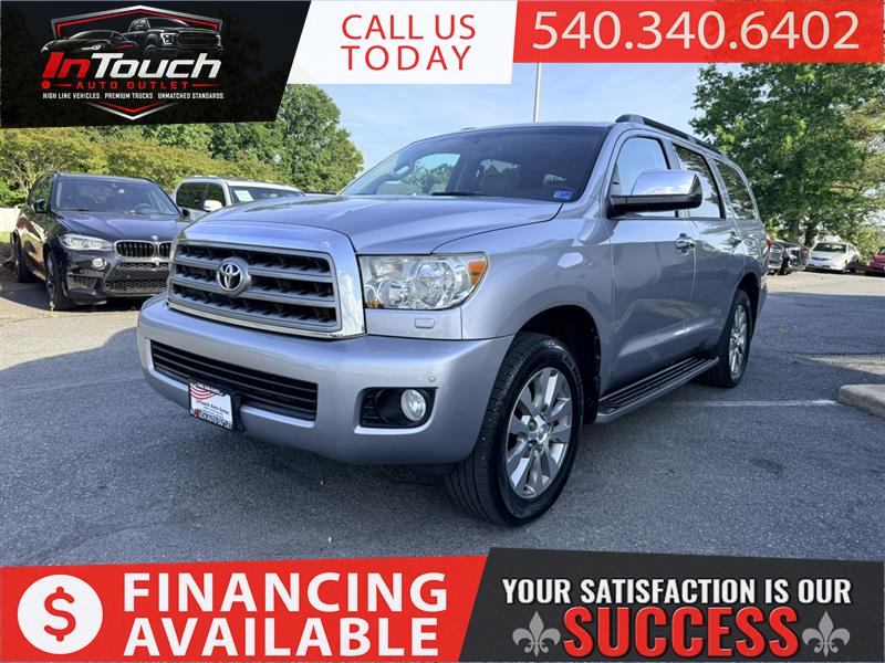 2014 TOYOTA SEQUOIA LIMITED 4WD W/REAR ENTERTAINMENT SYSTEM NAV SUNROOF