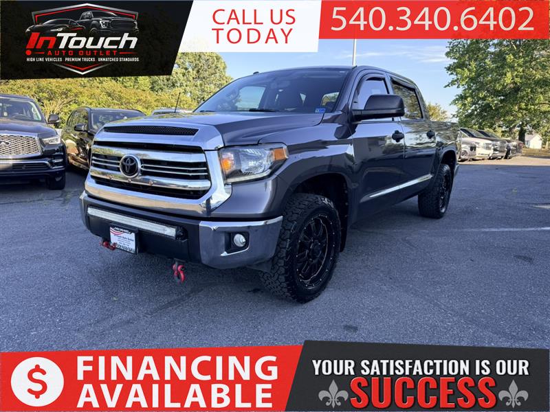 2017 TOYOTA TUNDRA SR5 CREWMAX FFV 4WD W/SR5 UPGRADE PACKAGE & NAVIGATION