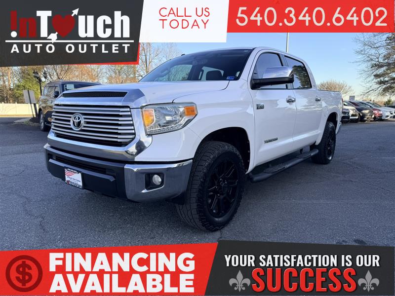 2014 TOYOTA TUNDRA LIMITED CREWMAX 4WD W/NAVIGATION SYSTEM & SUNROOF
