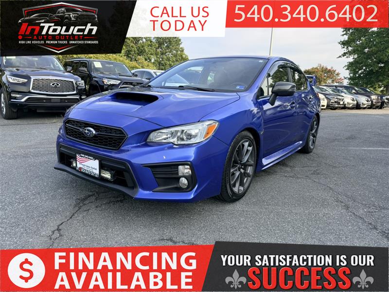 2018 SUBARU WRX PREMIUM AWD MANUAL