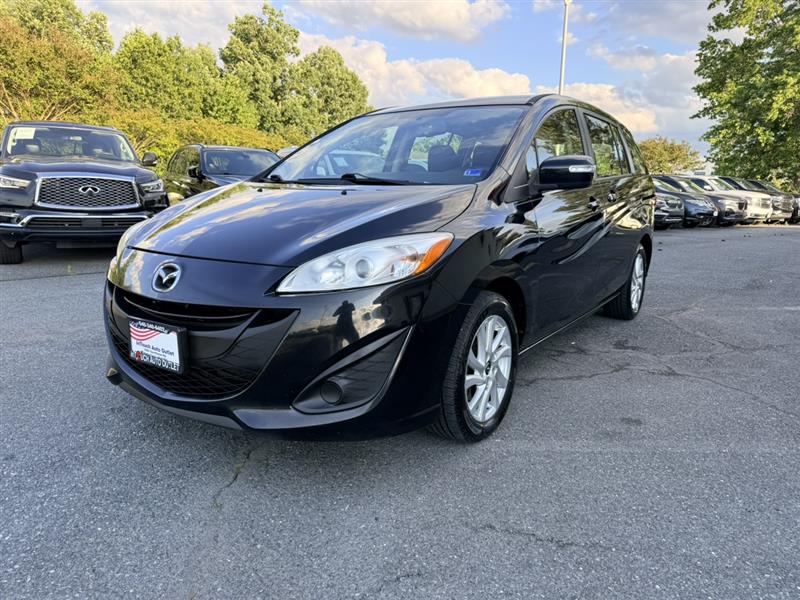 Black 2013 Mazda MAZDA5 Minivan Front-Wheel Drive Automatic