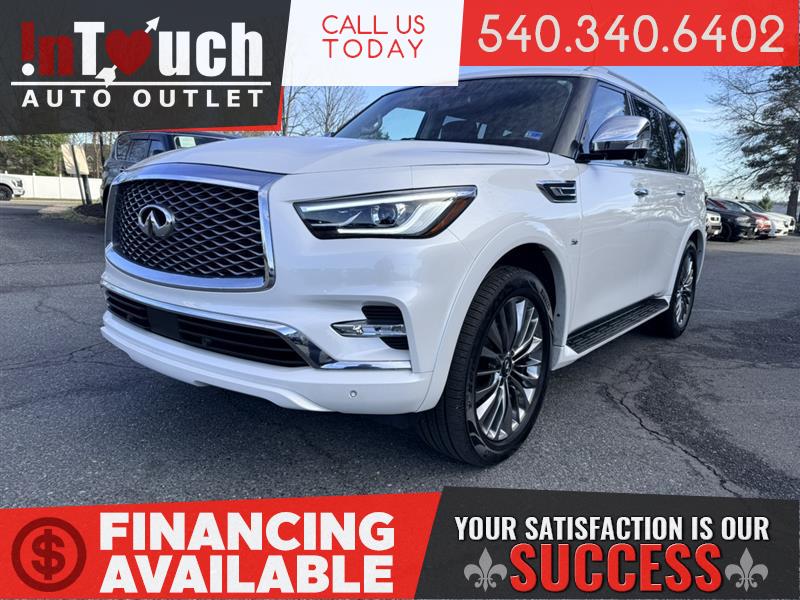 2019 INFINITI QX80 LUXURY AWD W/SENSORY & THEATER PACKAGE