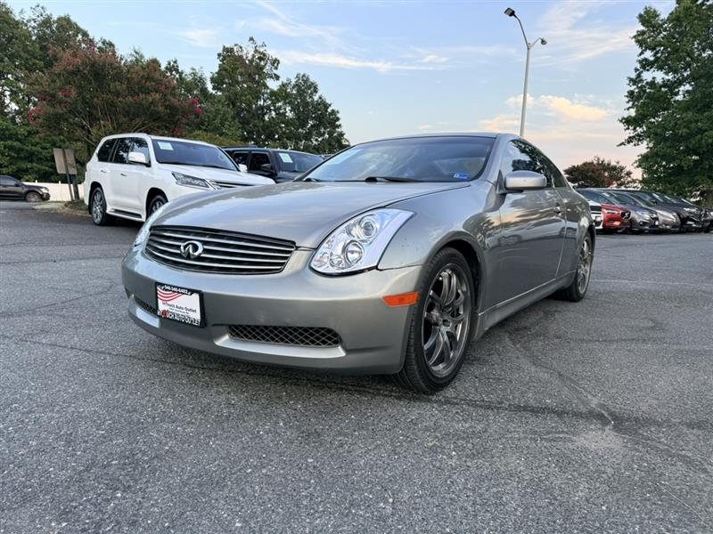 Gray 2007 INFINITI G35 Coupe Rear-Wheel Drive 6-Speed Manual