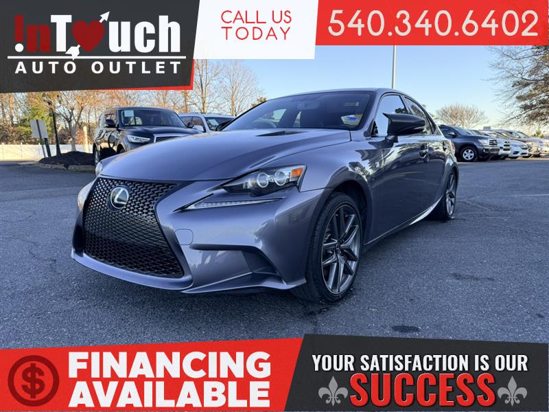 2015 LEXUS IS 350 w/ F SPORT & NAVIGATION PACKAGE