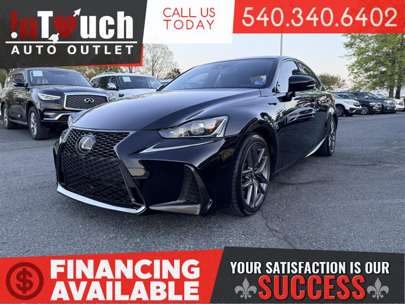2018 LEXUS IS IS 350 W/COMFORT & F SPORT PACKAGE