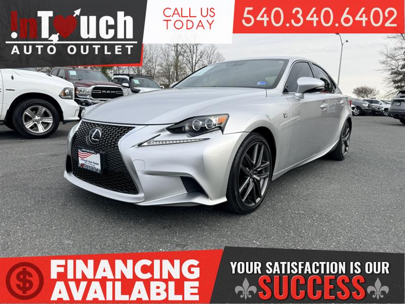 2015 LEXUS IS 250 AWD W/F SPORT & NAVIGATION PACKAGE