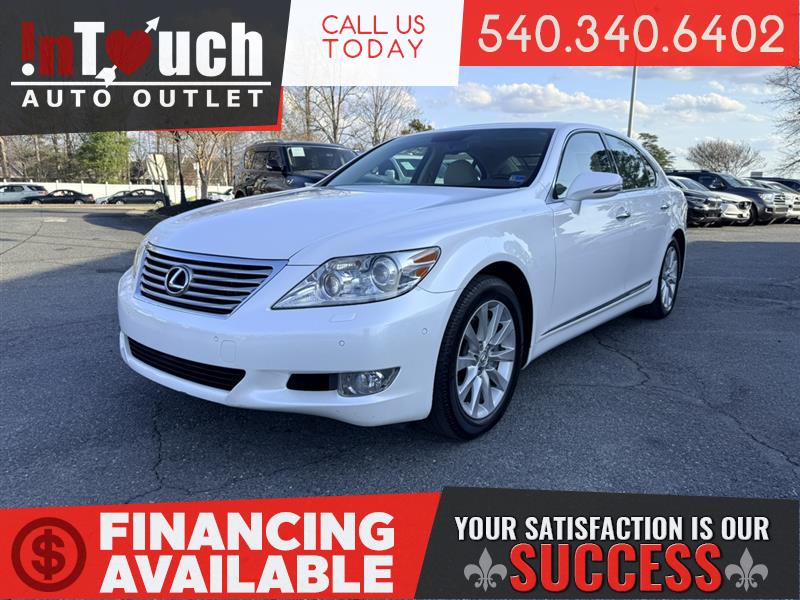 White 2010 Lexus LS 460 AWD Sedan All-Wheel Drive Automatic