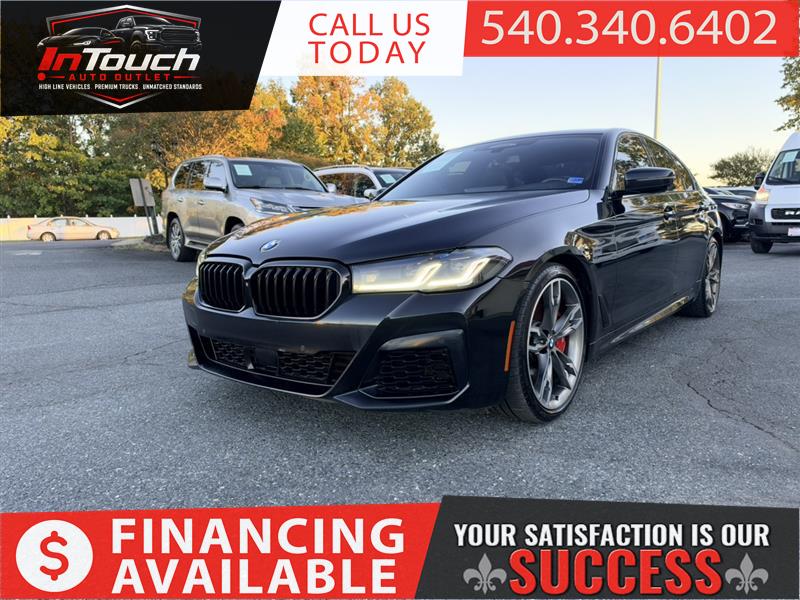 2021 BMW 5 SERIES M550 xDrive AWD w/ PREMIUM & DRIVE ASSIST PLUS PACKAGE