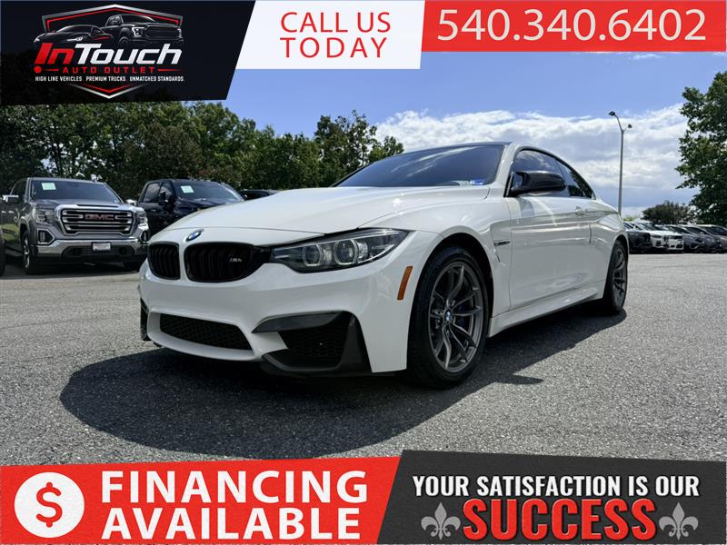 2018 BMW M4 COUPE W/ MANUAL TRANSMISSION